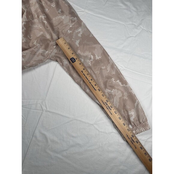Reebok Women’s Mesh Lined Focus Track Jacket M‎ Camo Beige Zip Logo 2022 - Picture 10 of 12